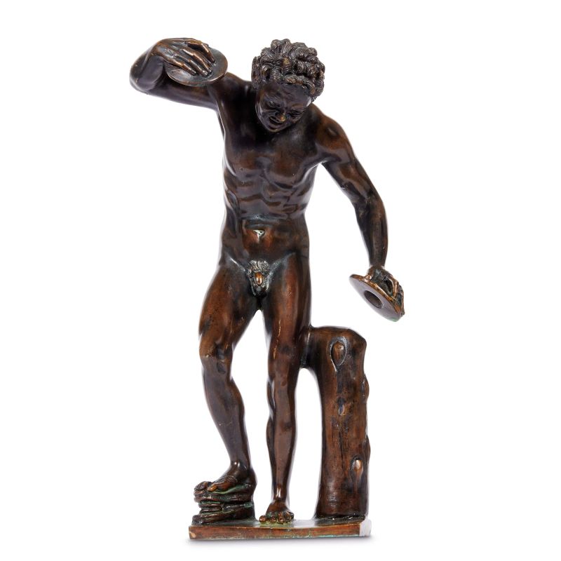 



Italian School, late 19th century, Dancing Satyr, patinated bronze   - Auction SCULPTURES AND WORKS OF ART FROM MIDDLE AGES TO 19TH CENTURY - Pandolfini Casa d'Aste