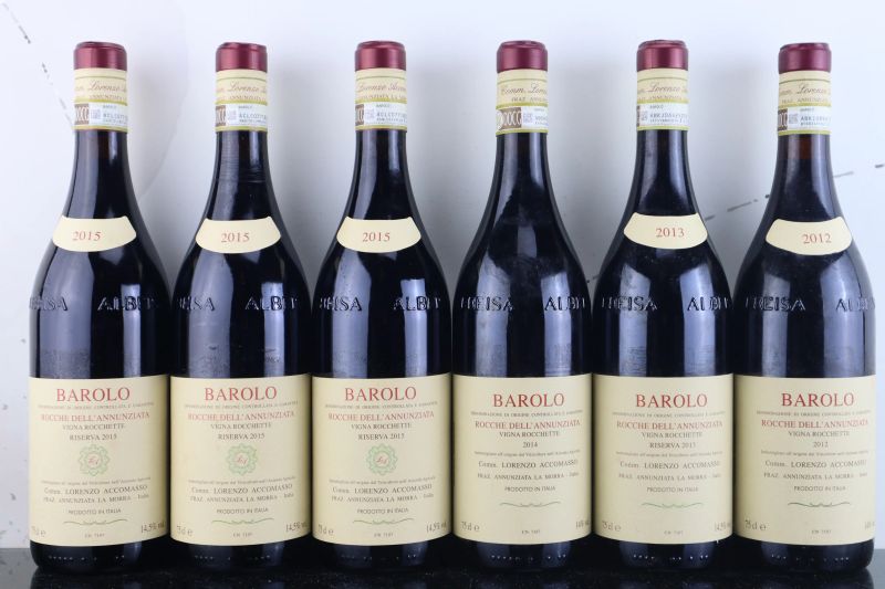 



Barolo Rocche dell&rsquo;Annunziata Vigna Rocchette Lorenzo Accomasso   - Asta FORMA - Vini Pregiati e da Collezione - Pandolfini Casa d'Aste