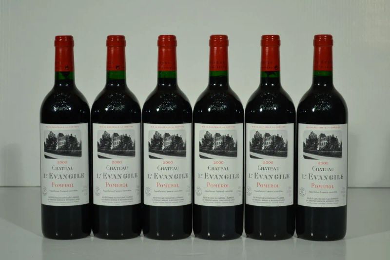 Chateau L'Evangile 2000  - Auction Finest and Rarest Wines - Pandolfini Casa d'Aste