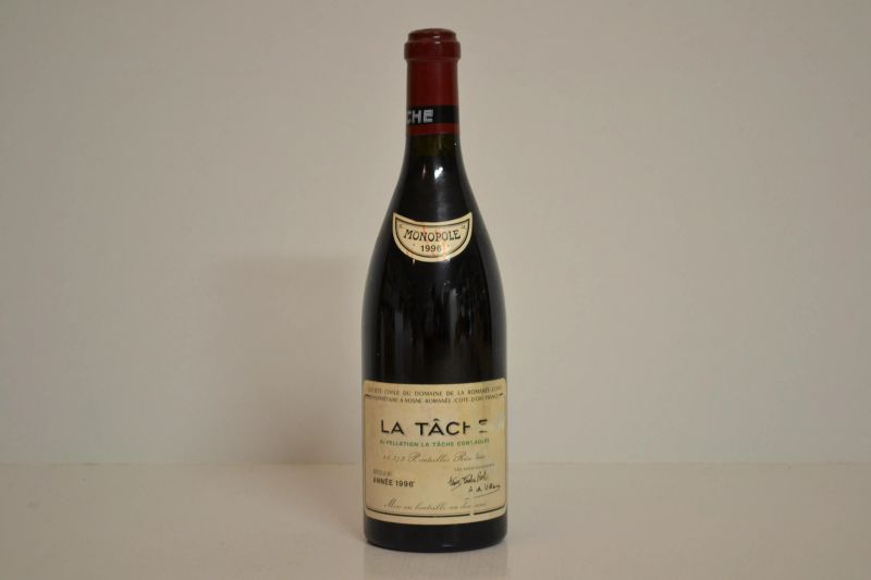 La Tache Domaine de la Romanee Conti 1996  - Auction  An Exceptional Selection of International Wines and Spirits from Private Collections - Pandolfini Casa d'Aste
