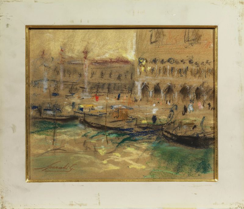 Gaetano Sperati :      Gaetano Sperati   - Auction TIMED AUCTION | 19TH AND 20TH CENTURY PAINTINGS AND DRAWINGS - Pandolfini Casa d'Aste
