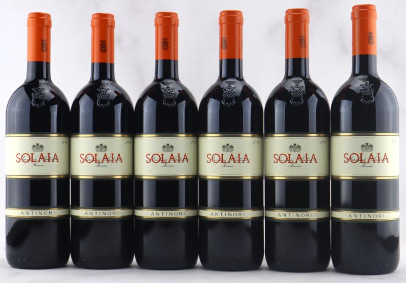 



Solaia Antinori 2016  - Auction Fine and Rare Wine from a Single Owner Collection - Pandolfini Casa d'Aste