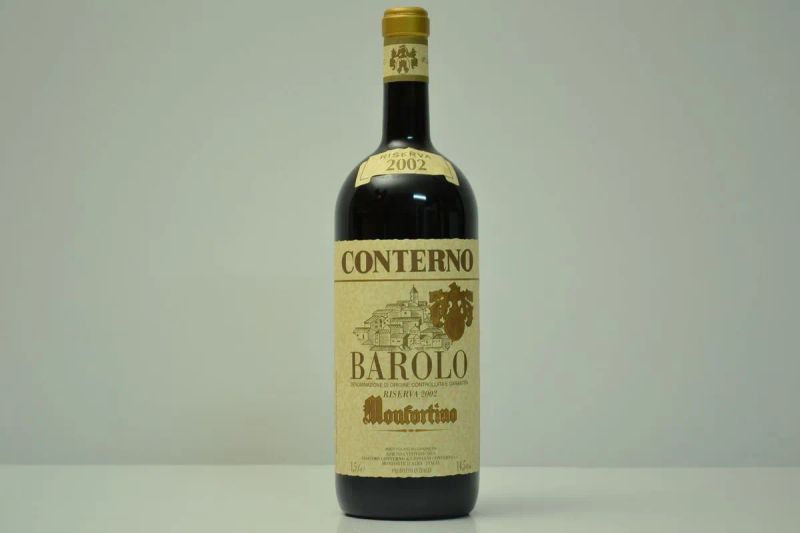 Barolo Monfortino Riserva Giacomo Conterno 2002  - Auction FINE WINES FROM IMPORTANT ITALIAN CELLARS - Pandolfini Casa d'Aste