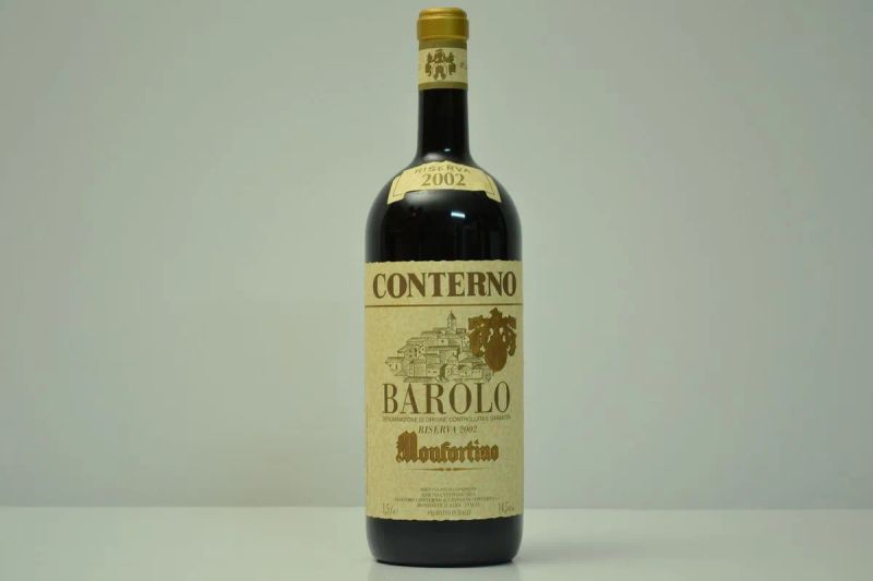 Barolo Monfortino Riserva Giacomo Conterno 2002  - Asta VINI PREGIATI DA IMPORTANTI CANTINE ITALIANE - Pandolfini Casa d'Aste