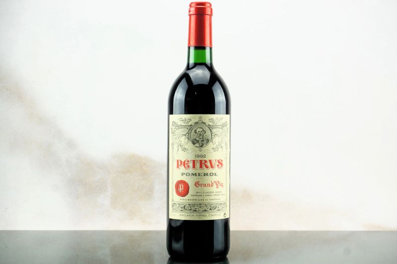 P&eacute;trus 1992  - Auction LA RAFFINATEZZA DELLA COMPLESSITA' - Fine and Rare Wine - Pandolfini Casa d'Aste