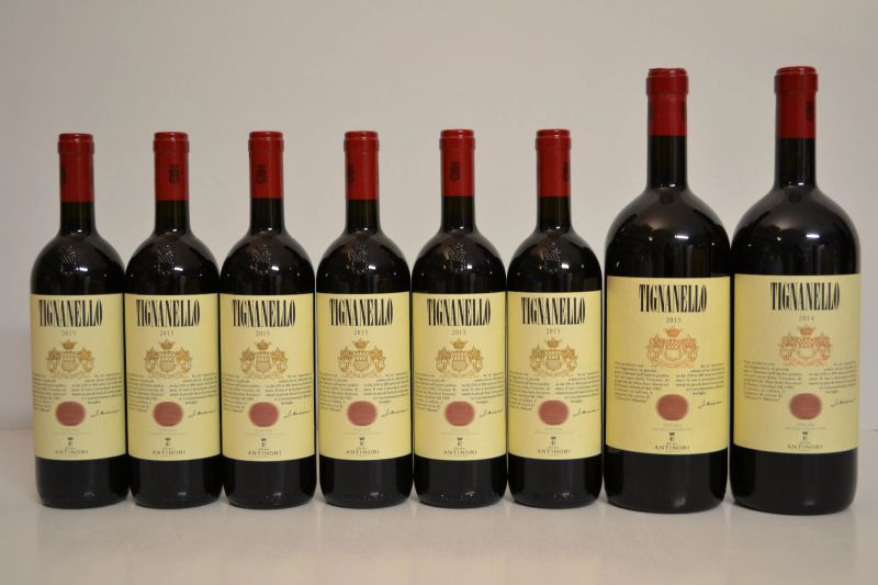 Tignanello Antinori  - Asta Una Eccezionale Selezione di Vini e Distillati Internazionali da Collezioni Private - Pandolfini Casa d'Aste