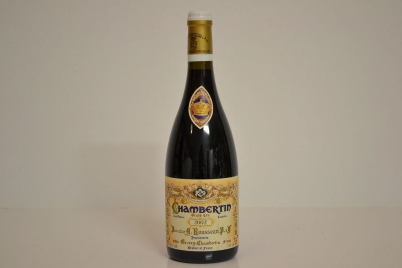 Chambertin Domaine Armand Rousseau 2002                       - Auction  An Exceptional Selection of International Wines and Spirits from Private Collections - Pandolfini Casa d'Aste