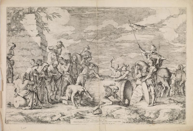      Salvator Rosa   - Auction Works on paper: 15th to 19th century drawings, paintings and prints - Pandolfini Casa d'Aste