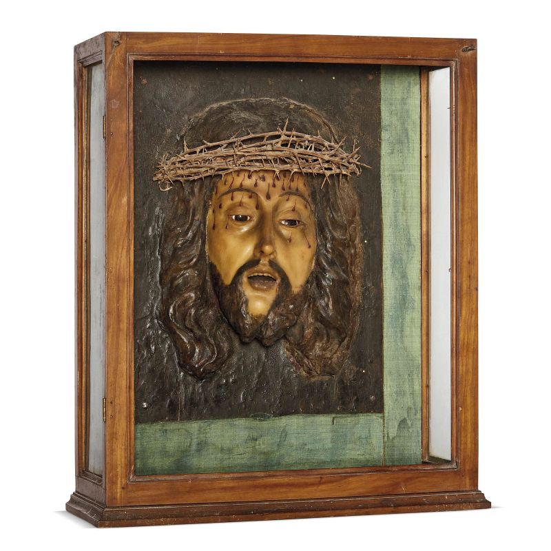 Tuscan ceroplast, 18th century, Ecce Homo, polychrome wax   - Auction GIOVANNI PRATESI | HOMO FABER PART II - Pandolfini Casa d'Aste