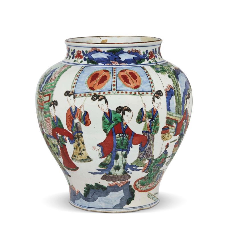 



A VASE, CHINA, QING DYNASTY, 17TH CENTURY  - Auction Asian Art | 东方艺术 - Pandolfini Casa d'Aste