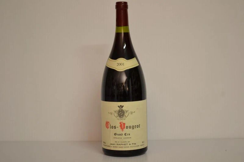Clos-Vougeot Jean Raphet et Fils 2001  - Auction Finest and Rarest Wines  - Pandolfini Casa d'Aste