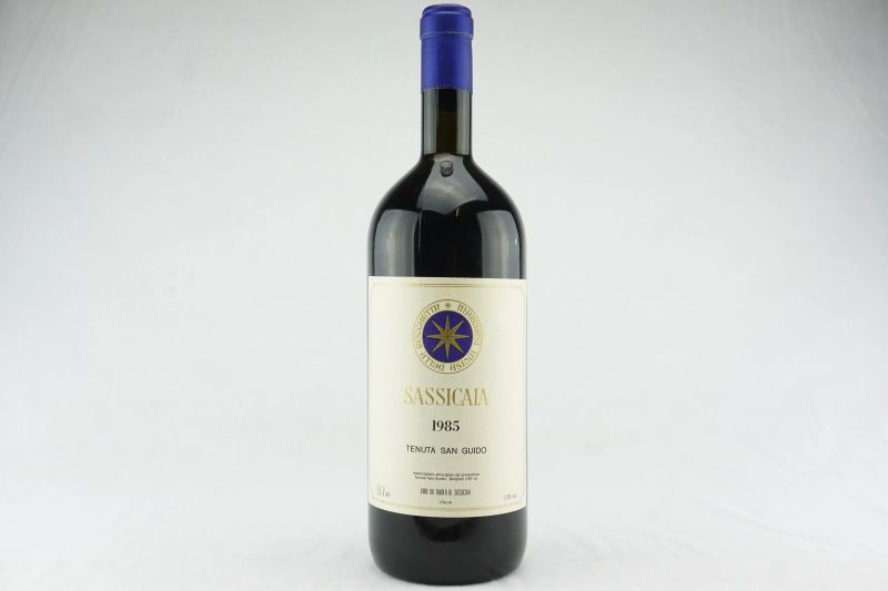 Sassicaia Tenuta San Guido 1985  - Auction THE SIGNIFICANCE OF PASSION - Fine and Rare Wine - Pandolfini Casa d'Aste