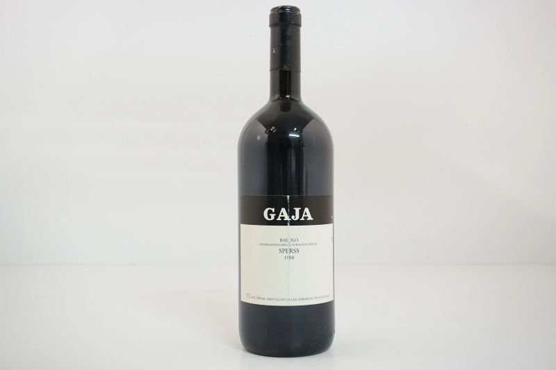 Barolo Sperss Gaja 1988  - Asta VINI PREGIATI E DISTILLATI DA COLLEZIONE - Pandolfini Casa d'Aste