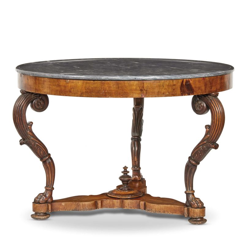 A TUSCAN CENTRE TABLE, FIRST HALF 19TH CENTURY  - Auction INTERNATIONAL FINE ART - Pandolfini Casa d'Aste