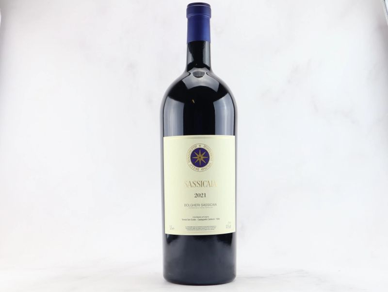 



Sassicaia Tenuta San Guido 2021  - Auction ALCHIMIA - Fine and Rare Wine - Pandolfini Casa d'Aste