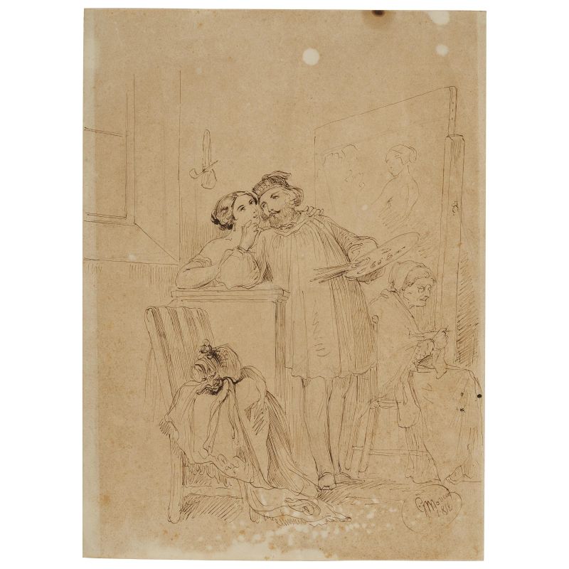 Giuseppe Moricci  - Auction PRINTS AND DRAWINGS FROM 15TH TO 19TH CENTURY - Pandolfini Casa d'Aste