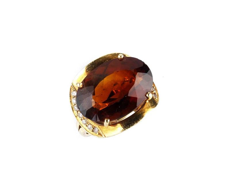 ANELLO IN ORO GIALLO  - Auction TIMED AUCTION | Jewels, watches and silver - Pandolfini Casa d'Aste