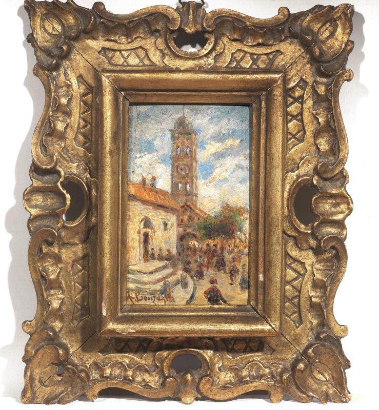 Aroldo Bonzagni :      Aroldo Bonzagni   - Auction TIMED AUCTION | 19TH AND 20TH CENTURY PAINTINGS AND DRAWINGS - Pandolfini Casa d'Aste