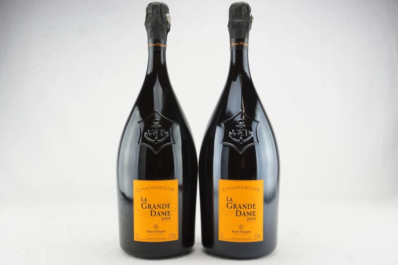 La Grande Dame Brut Veuve Cliquot 2008  - Auction THE SIGNIFICANCE OF PASSION - Fine and Rare Wine - Pandolfini Casa d'Aste