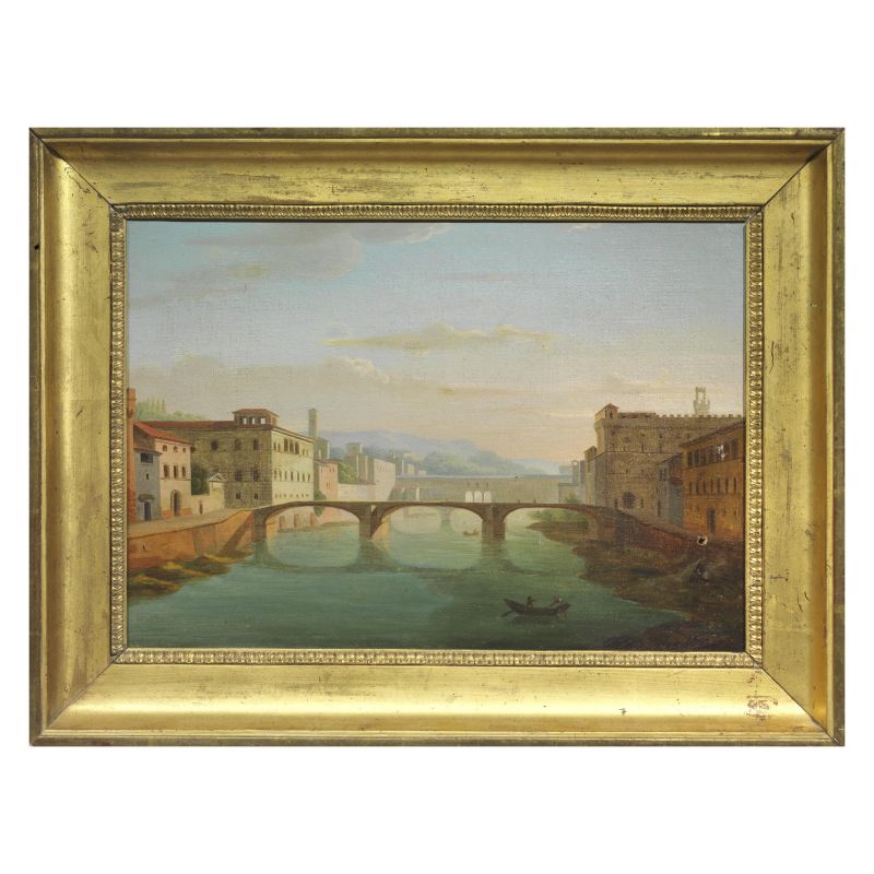 Tuscan school, 19th century  - Auction TIMED AUCTION | 19TH AND 20TH CENTURY PAINTINGS AND SCULPTURES - Pandolfini Casa d'Aste