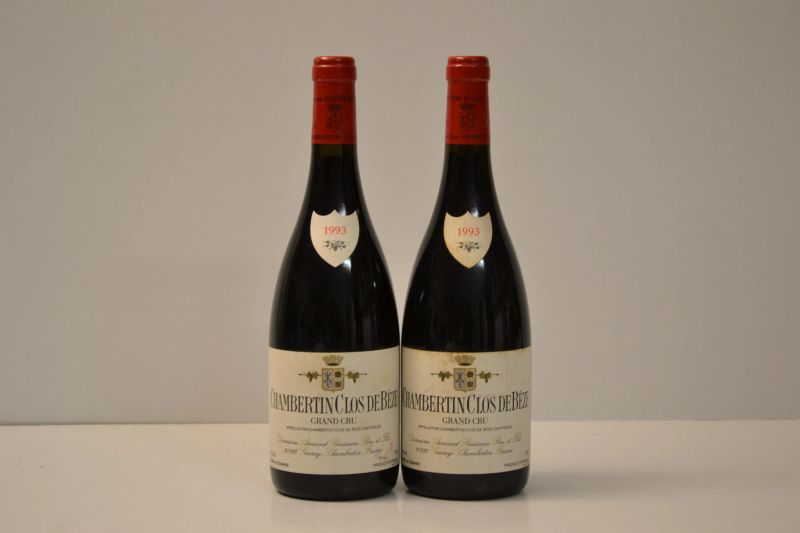 Chambertin Clos de Beze Domaine Armand Rousseau 1993  - Auction the excellence of italian and international wines from selected cellars - Pandolfini Casa d'Aste