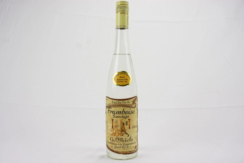      Eau de Vie de Framboise Sauvage G. Miclo 1980   - Asta ASTA A TEMPO | Smart Wine & Spirits - Pandolfini Casa d'Aste