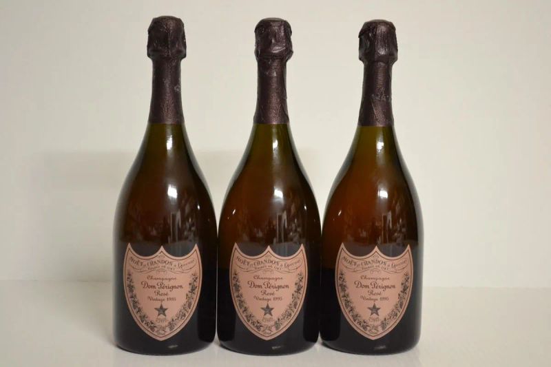 Dom Perignon Rose 1995  - Auction Finest and Rarest Wines - Pandolfini Casa d'Aste