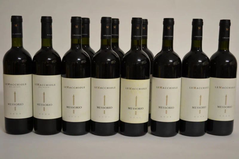 Messorio Le Macchiole  - Auction PANDOLFINI FOR EXPO 2015: Finest and rarest wines - Pandolfini Casa d'Aste