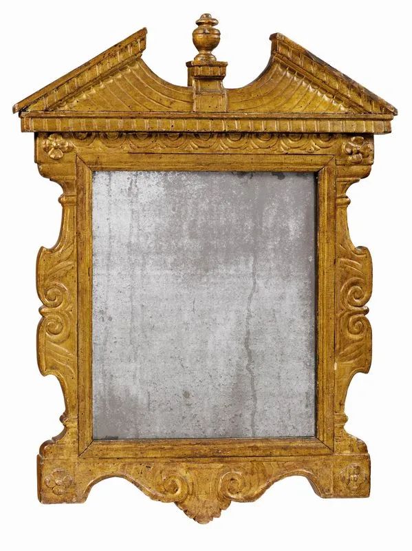 CORNICE CON SPECCHIO, TOSCANA, INIZI SECOLO XVII  - Auction The frame is the most beautiful invention of the painter : from the Franco Sabatelli collection - Pandolfini Casa d'Aste
