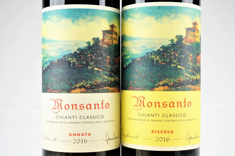      Chianti Classico Monsanto 2016   - Auction ONLINE AUCTION | Smart Wine & Spirits - Pandolfini Casa d'Aste
