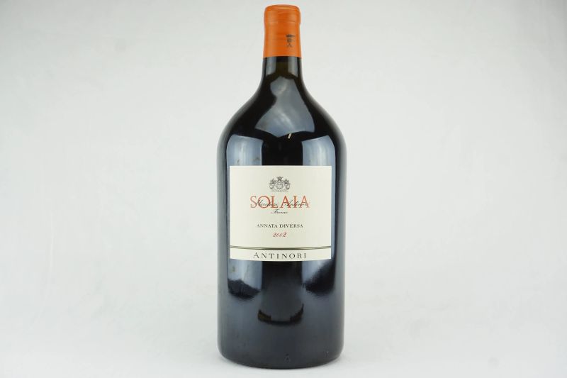 Solaia Antinori 2002  - Auction THE SIGNIFICANCE OF PASSION - Fine and Rare Wine - Pandolfini Casa d'Aste
