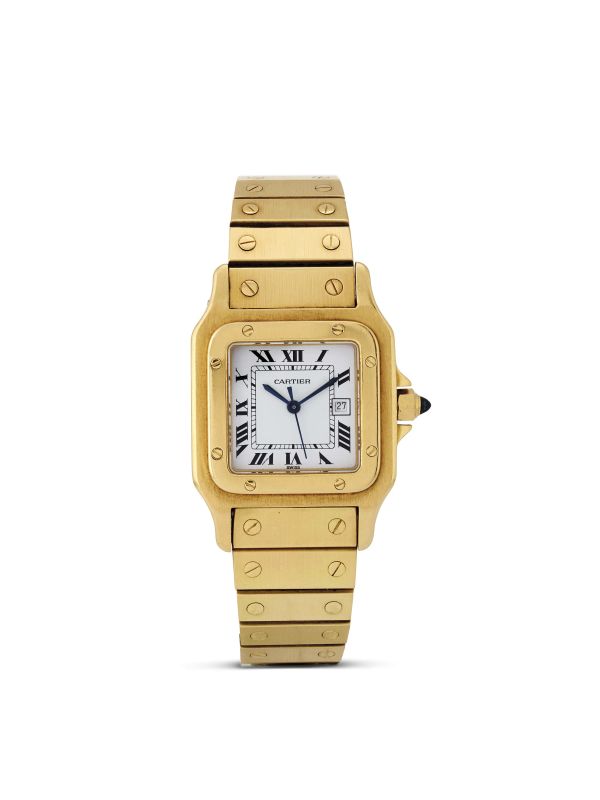 OROLOGIO CARTIER SANTOS CARRE’  - Auction Fine watches - Pandolfini Casa d'Aste