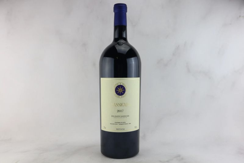 



Sassicaia Tenuta San Guido 2017  - Auction La Joie du Vin - Fine and Rare Wine - Pandolfini Casa d'Aste