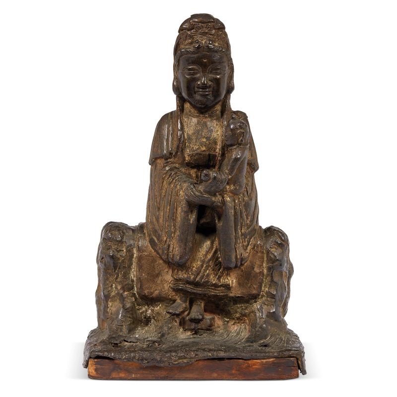 



SCULTURA RAFFIGURANTE GUANYIN SONGZI, CINA, DINASTIA MING, SEC. XVII  - Asta Asian Art | 东方艺术 - Pandolfini Casa d'Aste