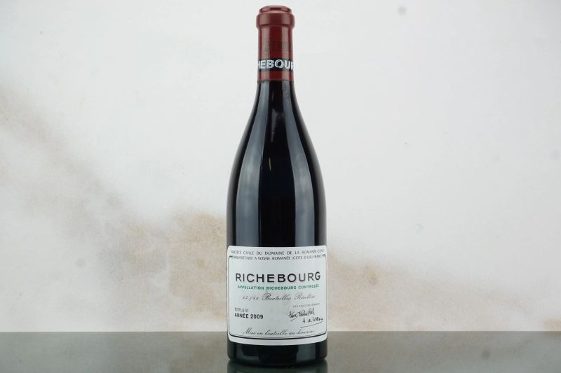Richebourg Domaine de la Roman&eacute;e Conti 2009  - Auction LA RAFFINATEZZA DELLA COMPLESSITA' - Fine and Rare Wine - Pandolfini Casa d'Aste