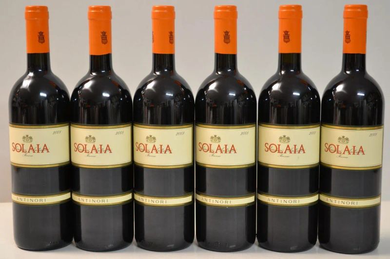 Solaia Antinori 2008  - Auction Fine Wines from Important Private Italian Cellars - Pandolfini Casa d'Aste