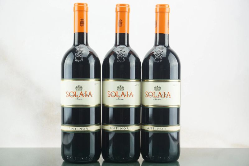 Solaia Antinori 2015  - Auction LA RAFFINATEZZA DELLA COMPLESSITA' - Fine and Rare Wine - Pandolfini Casa d'Aste