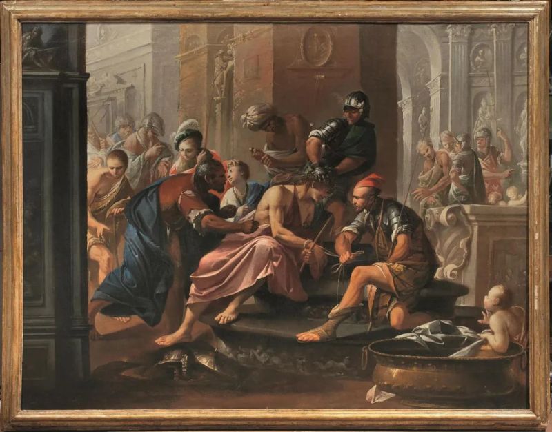 Scuola veneta, fine sec. XVII-inizi XVIII  - Asta Importanti Dipinti Antichi - I - Pandolfini Casa d'Aste