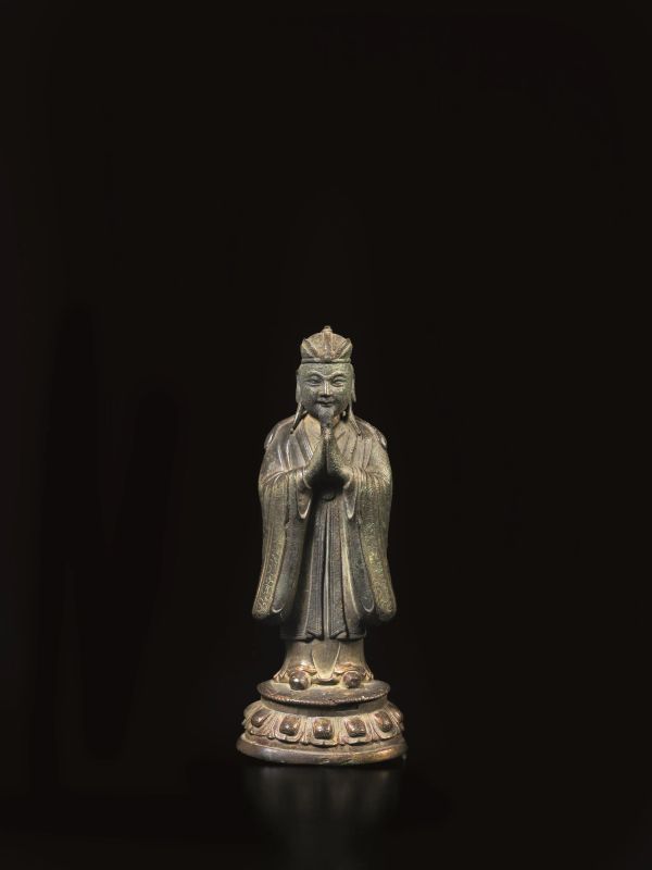 SCULTURA, CINA, DINASTIA QING, SEC. XVIII  - Auction Asian Art - Pandolfini Casa d'Aste