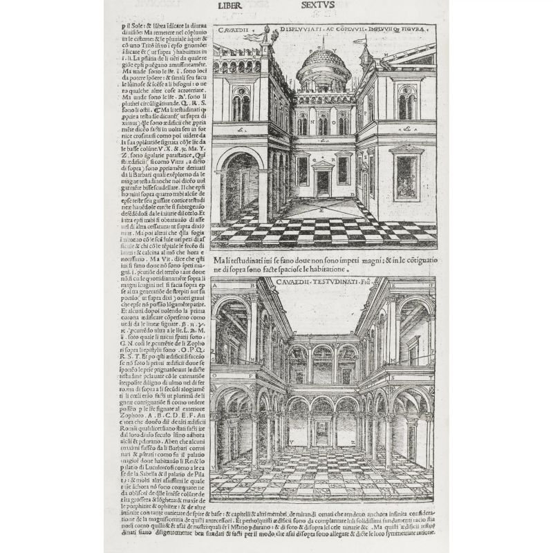 The first vernacular translation of Vitruvius  - Auction BOOKS, MANUSCRIPTS AND AUTOGRAPHS - Pandolfini Casa d'Aste
