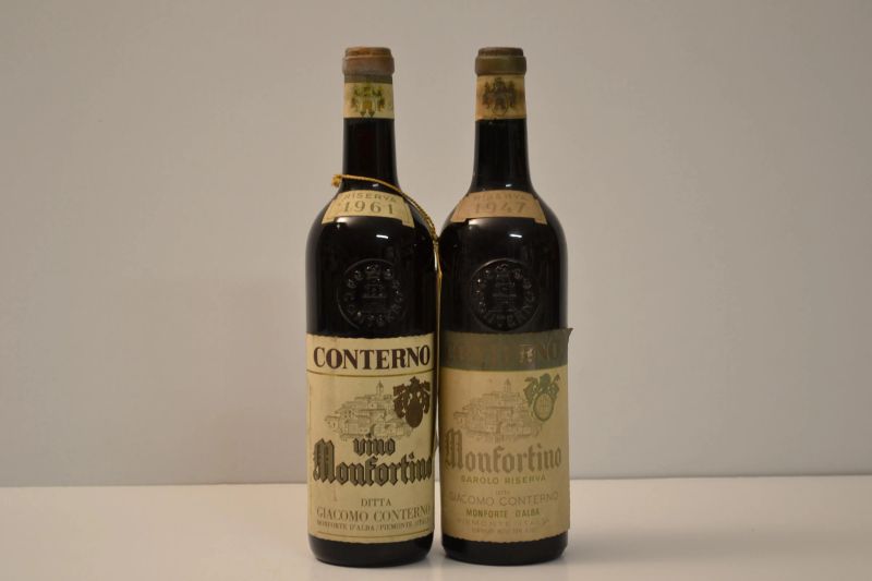 Barolo Monfortino Riserva Giacomo Conterno  - Auction the excellence of italian and international wines from selected cellars - Pandolfini Casa d'Aste
