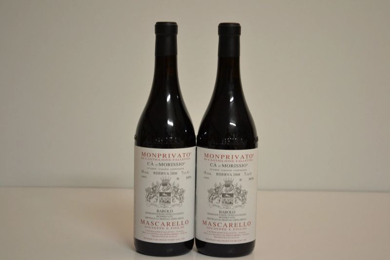 Barolo Monprivato C&agrave; D&rsquo;Morissio 2008  - Asta Una Prestigiosa Selezione di Vini e Distillati da Collezioni Private - Pandolfini Casa d'Aste