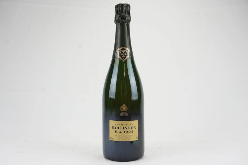      Bollinger R.D. 1995    - Auction Il Fascino e l'Eleganza - A journey through the best Italian and French Wines - Pandolfini Casa d'Aste