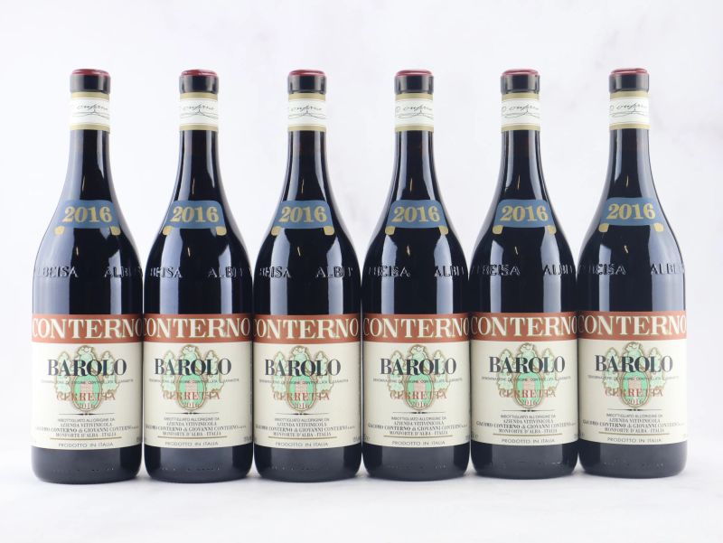 



Barolo Cerretta Giacomo Conterno 2016  - Asta ALCHIMIA - Vini Pregiati e da Collezione - Pandolfini Casa d'Aste