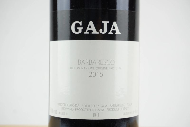 Barbaresco Gaja 2015  - Auction ONLINE AUCTION | Smart Wine - Pandolfini Casa d'Aste