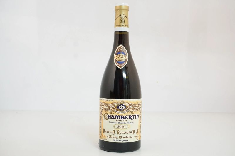      Chambertin Domaine Armand Rousseau 2010   - Auction Wine&Spirits - Pandolfini Casa d'Aste