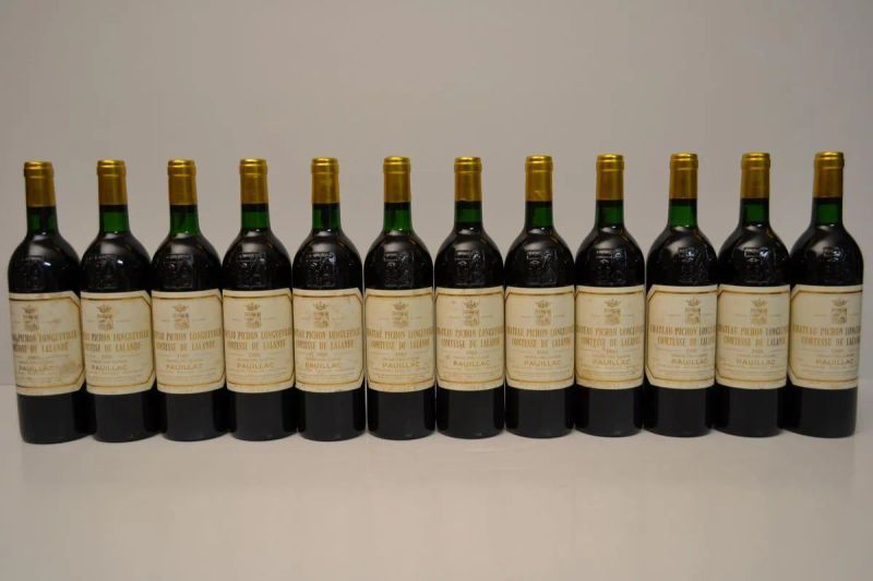 Chateau Pichon Longueville Comtesse de Lalande 1989  - Auction Fine Wine and an Extraordinary Selection From the Winery Reserves of Masseto - Pandolfini Casa d'Aste