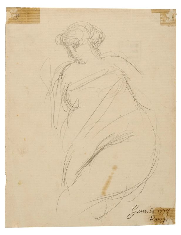 



Vincenzo Gemito   - Asta WORKS ON PAPER - Pandolfini Casa d'Aste