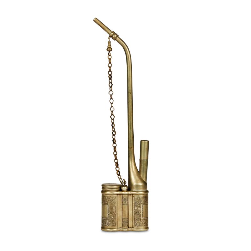 



PIPA IN METALLO, CINA, SEC. XX  - Asta  Arte Orientale | 东方艺术 - Pandolfini Casa d'Aste