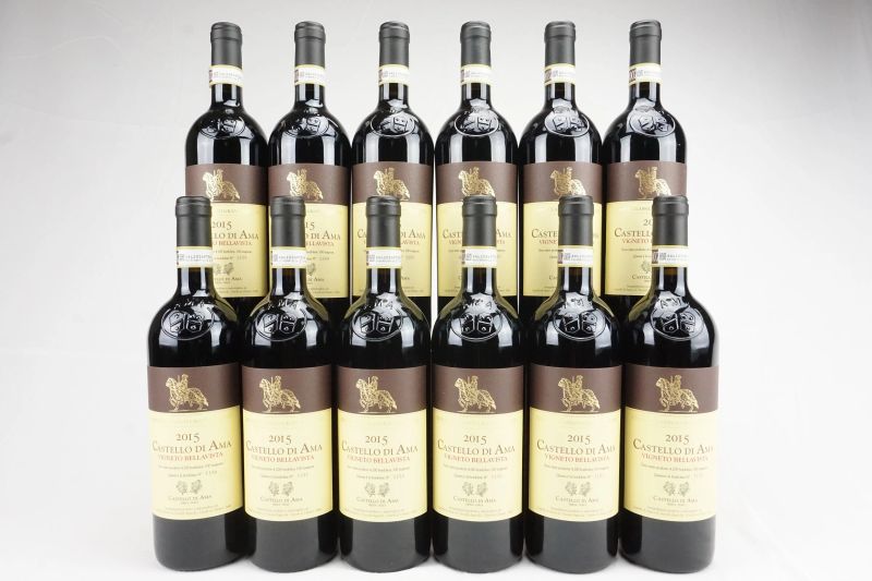      Vigneto Bellavista Castello di Ama 2015   - Auction Il Fascino e l'Eleganza - A journey through the best Italian and French Wines - Pandolfini Casa d'Aste